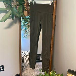 Olive Swift Speed Lululemon yoga pants
